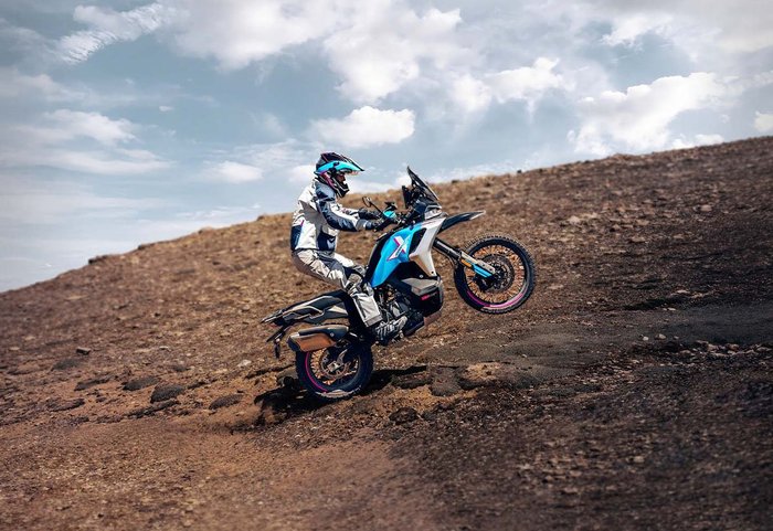 2025 CFMOTO 800MT-X Nebula Black or Zephyr Blue