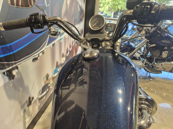 2012 Harley-Davidson SuperLow 883 (XL883L) Sportster Blue