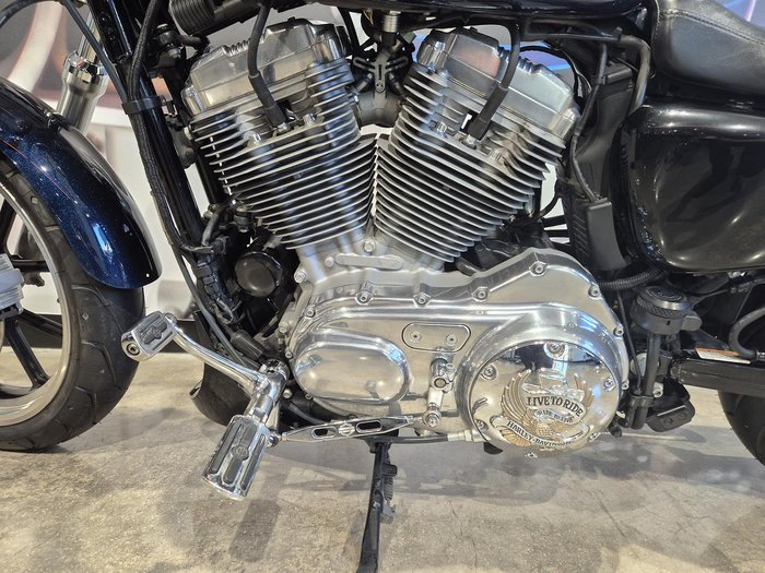 2012 Harley-Davidson SuperLow 883 (XL883L) Sportster Blue