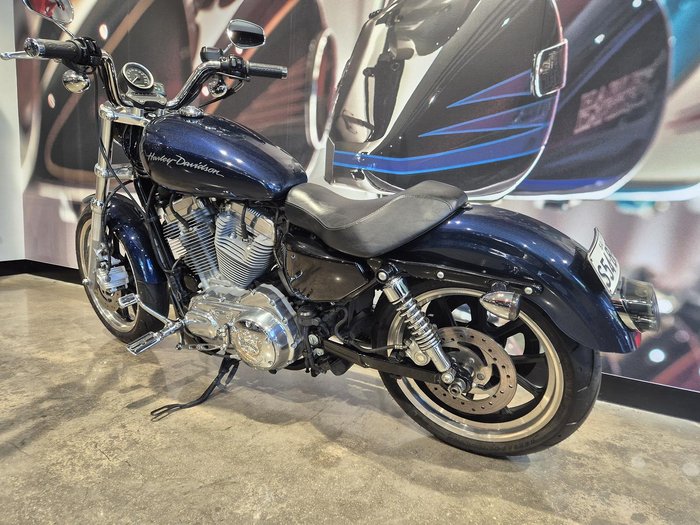 2012 Harley-Davidson SuperLow 883 (XL883L) Sportster Blue