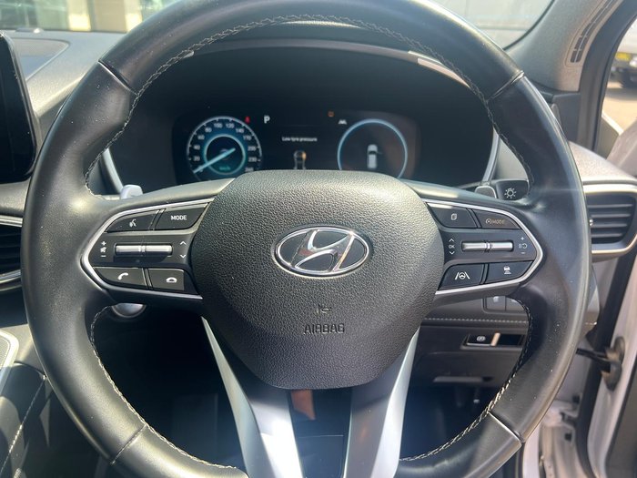 2022 Hyundai Santa Fe Elite TM.V4 MY22 4X4 On Demand Glacier White