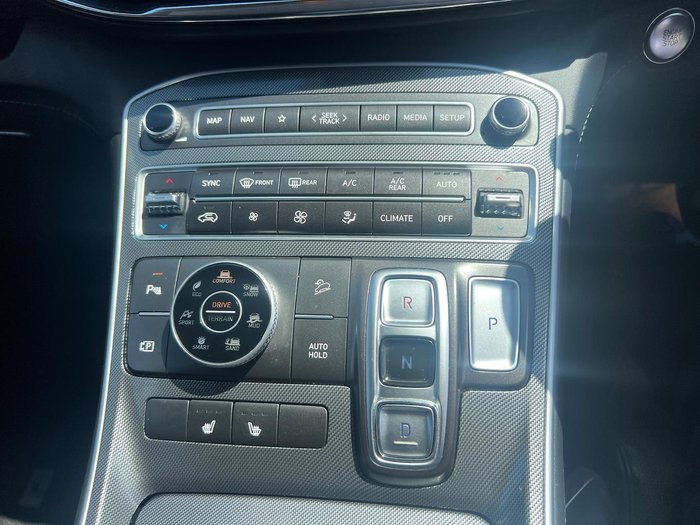 2022 Hyundai Santa Fe Elite TM.V4 MY22 4X4 On Demand Glacier White