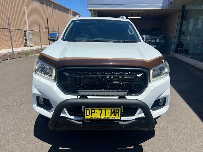 2021 LDV T60 LUXE SK8C 4X4 Dual Range Blanc White