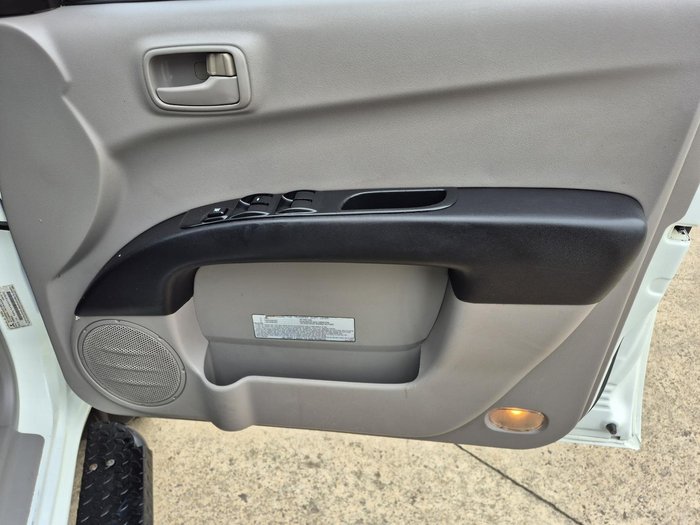 2015 Mitsubishi Triton GLX MN MY15 4X4 Dual Range White