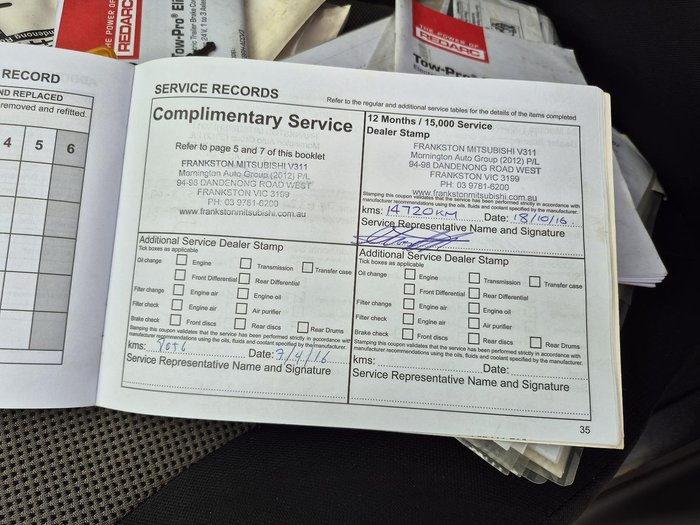 2015 Mitsubishi Triton GLX MN MY15 4X4 Dual Range White