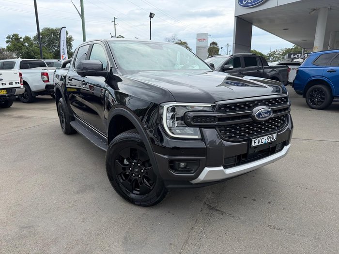 2025 Ford Ranger PHEV Sport MY25.75 Four Wheel Drive Agate Black
