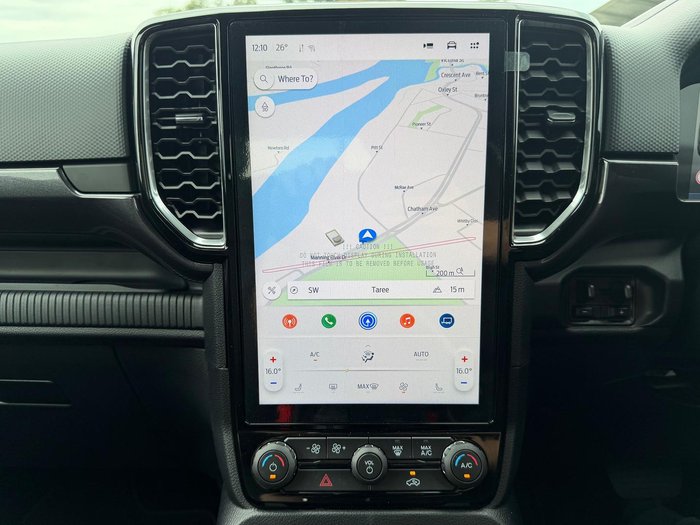 2025 Ford Ranger PHEV Sport MY25.75 Four Wheel Drive Agate Black