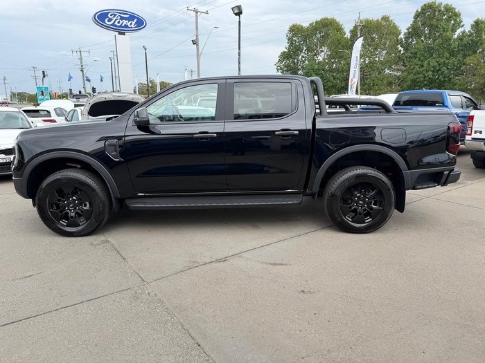 2025 Ford Ranger PHEV Sport MY25.75 Four Wheel Drive Agate Black