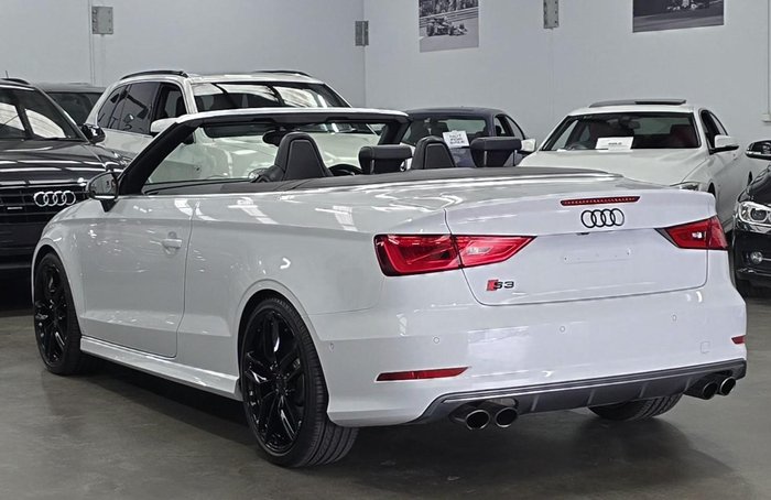 2014 Audi S3 8V MY15 Four Wheel Drive White