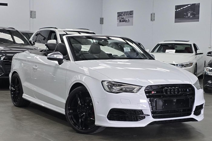 2014 Audi S3 8V MY15 Four Wheel Drive White