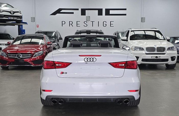 2014 Audi S3 8V MY15 Four Wheel Drive White