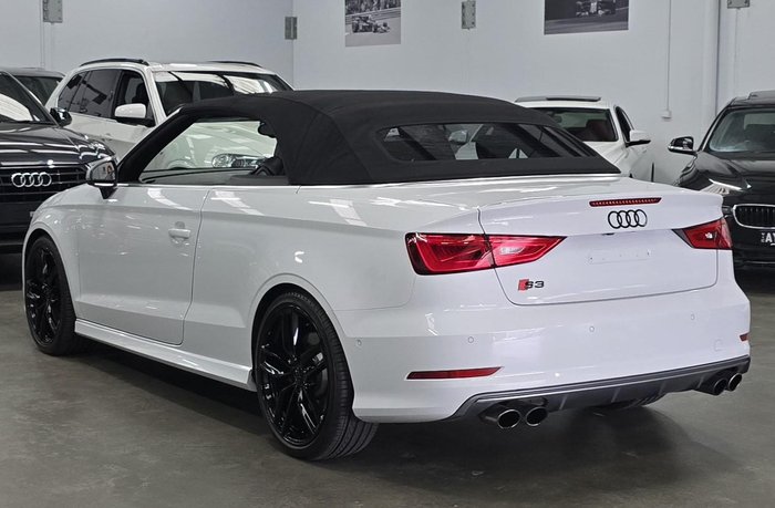 2014 Audi S3 8V MY15 Four Wheel Drive White