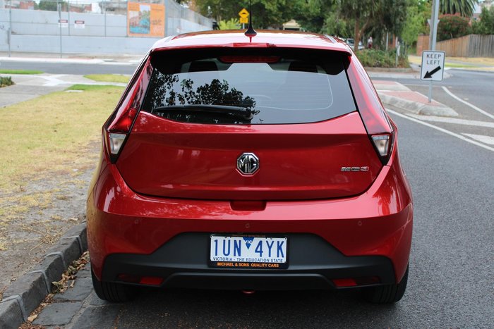 2021 MG MG3 Excite MY21 Tartan Red