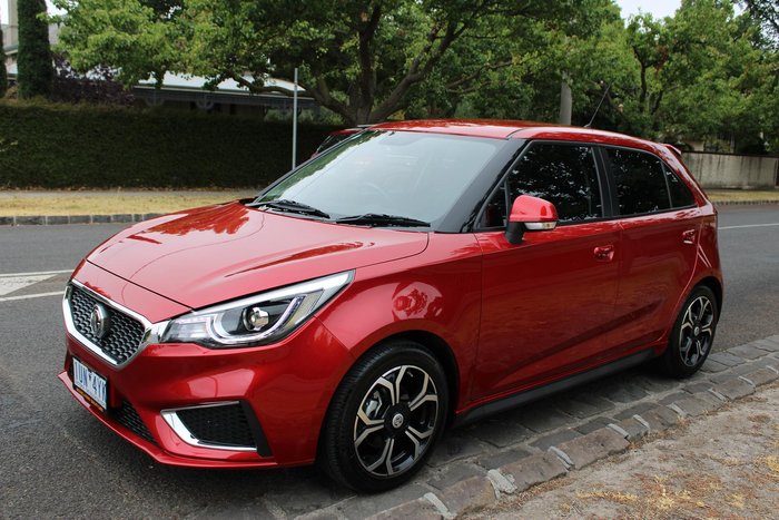 2021 MG MG3 Excite MY21 Tartan Red