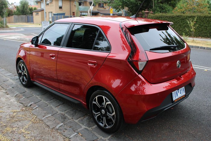 2021 MG MG3 Excite MY21 Tartan Red