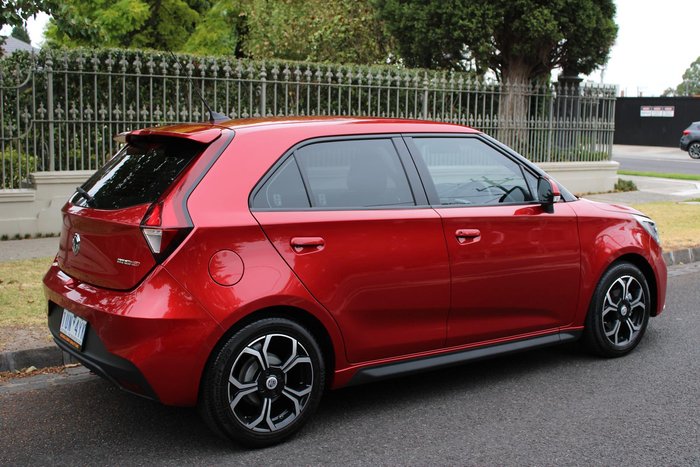 2021 MG MG3 Excite MY21 Tartan Red