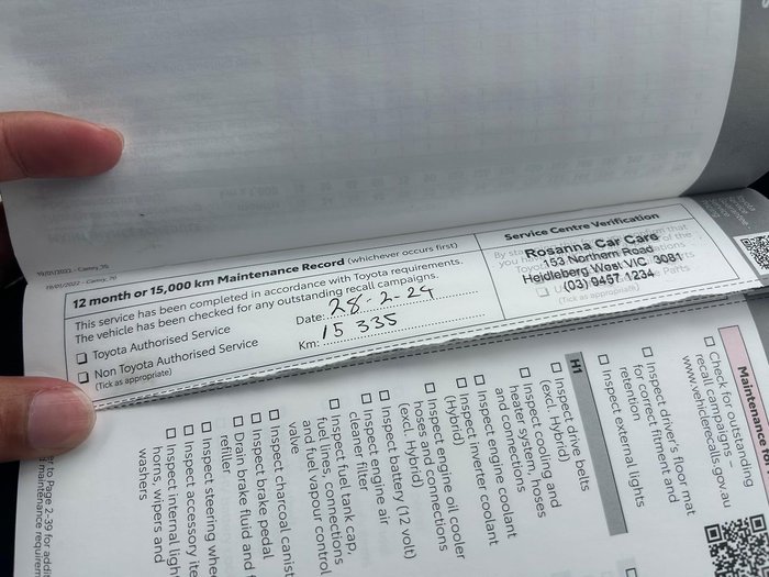 2022 Toyota Camry Ascent