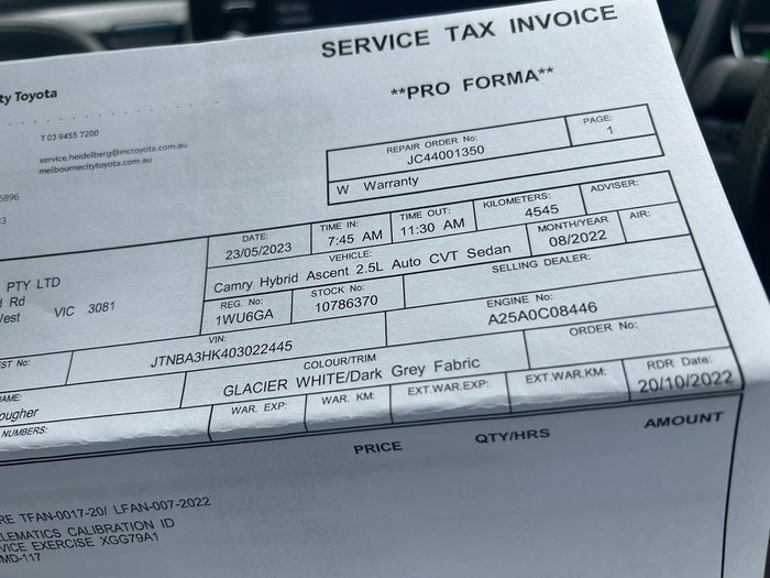 2022 Toyota Camry Ascent