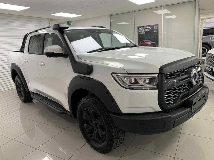 2025 GWM Cannon XSR NPW 4X4 Dual Range Pearl White