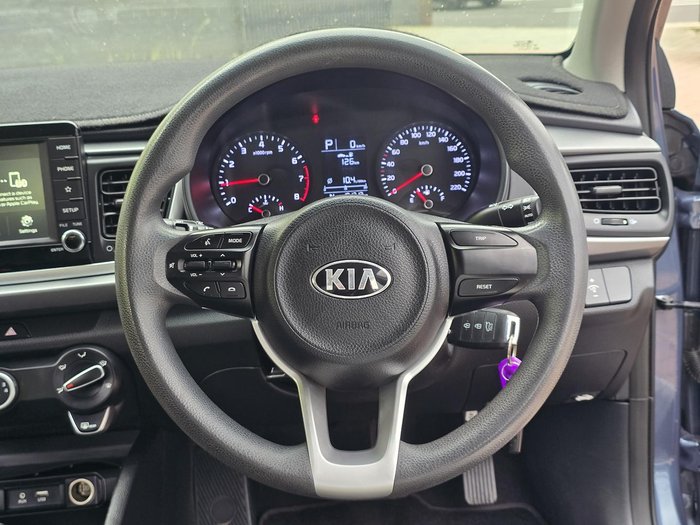 2017 Kia Rio S YB MY18 Smoke Blue