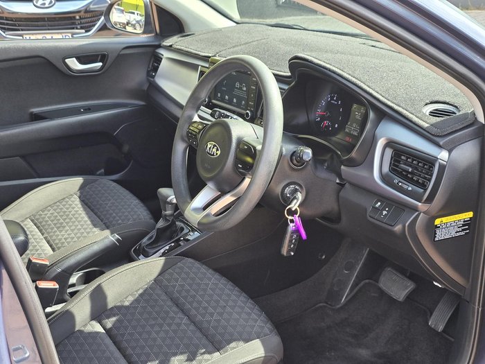 2017 Kia Rio S YB MY18 Smoke Blue