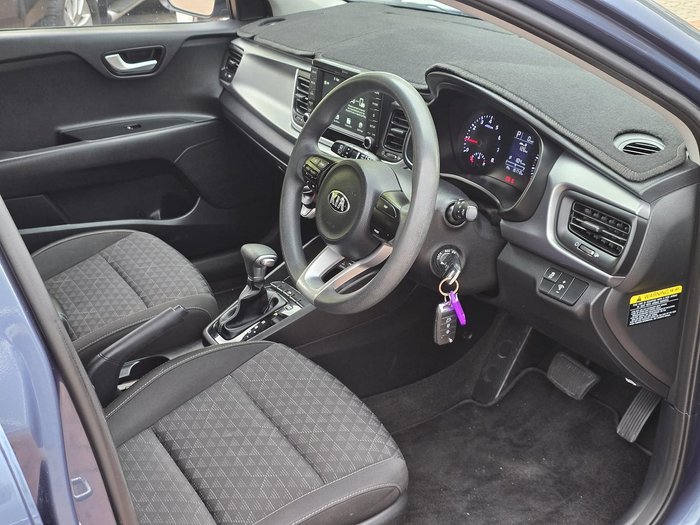 2017 Kia Rio S YB MY18 Smoke Blue