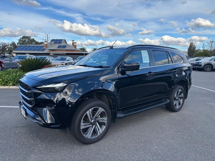 2025 Isuzu MU-X LS-T MY25.5 4X4 Dual Range Basalt Black