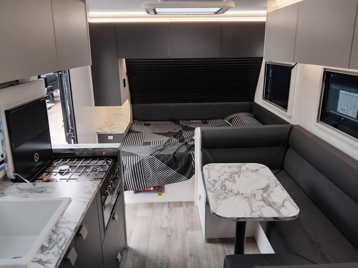 2025 New Age Caravans My26 Road Owl 19Ft Triple Bunk New Layout Design