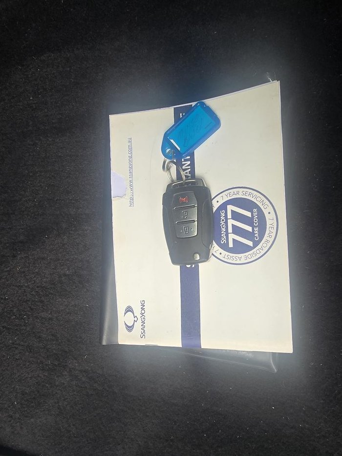 2020 SsangYong Musso Ultimate Q200 MY20 4X4 Dual Range Atlantic Blue