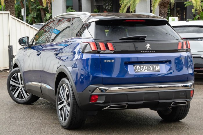 2018 Peugeot 3008 GT P84 MY18 Blue