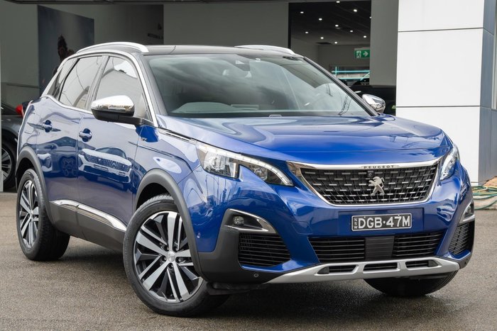 2018 Peugeot 3008 GT P84 MY18 Blue