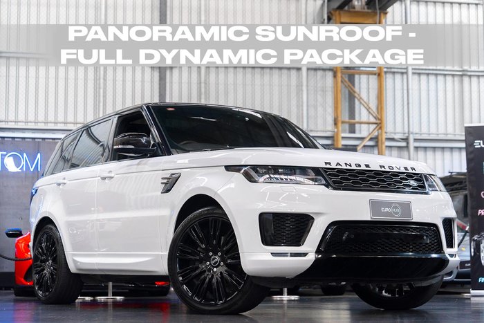 2018 Land Rover Range Rover Sport TDV6 SE L494 MY18 4X4 Constant Fuji White