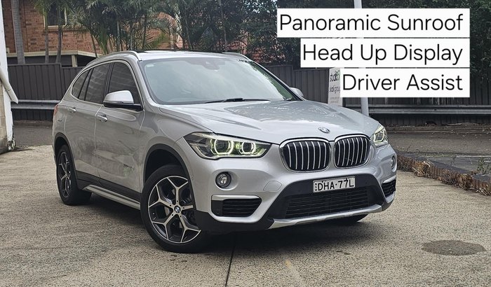 2016 BMW X1 sDrive18d F48 Glacier Silver