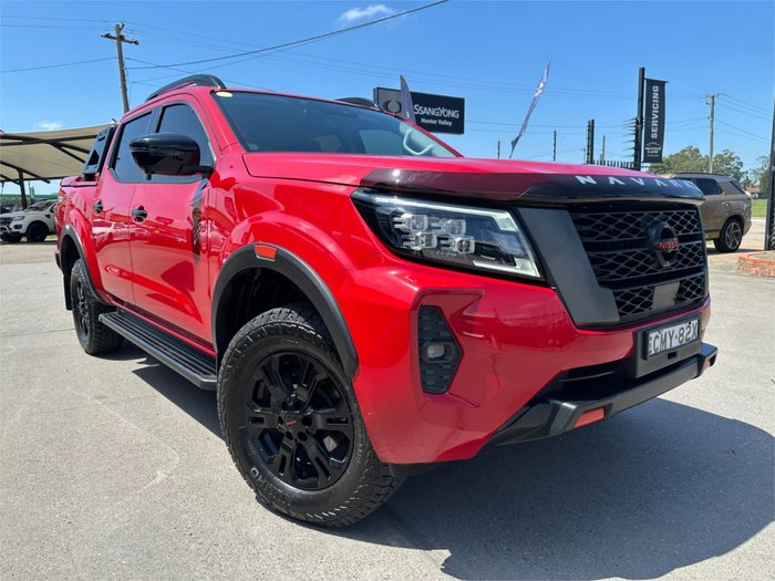 2021 NISSAN NAVARA PRO-4X (4x4) WITH CANOPY D23 MY21.5 RED
