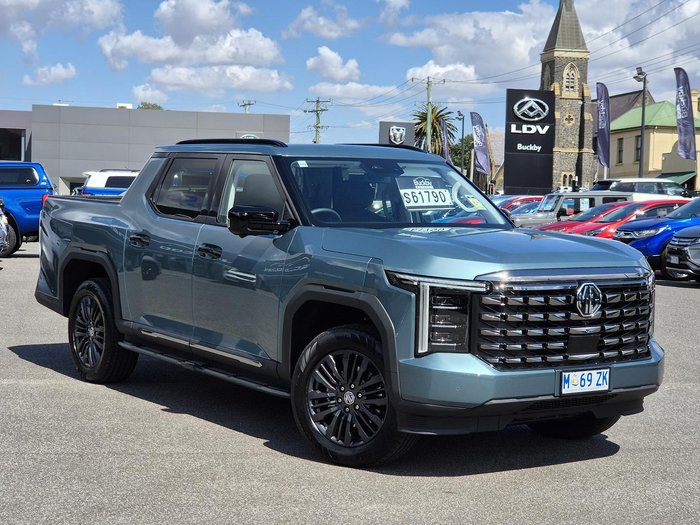 2025 MG MGU9 Explore Pro EKK1C MY25 4X4 Dual Range Highland Green