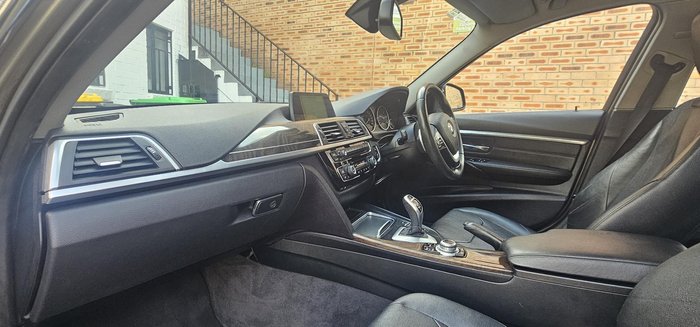 2016 BMW 3 Series 320d Luxury Line F30 LCI Platinum Silver