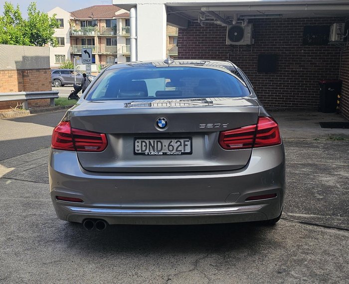 2016 BMW 3 Series 320d Luxury Line F30 LCI Platinum Silver