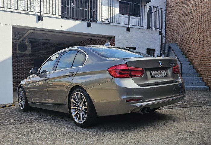 2016 BMW 3 Series 320d Luxury Line F30 LCI Platinum Silver