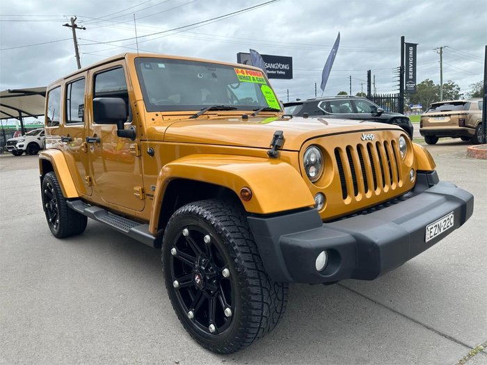 2013 Jeep Wrangler Unlimited Overland JK MY14 4X4 Crush