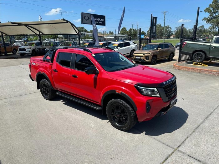 2021 Nissan Navara PRO-4X D23 MY21.5 4X4 Dual Range Burning Red