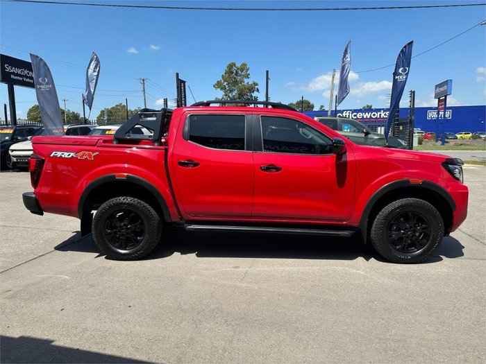 2021 Nissan Navara PRO-4X D23 MY21.5 4X4 Dual Range Burning Red