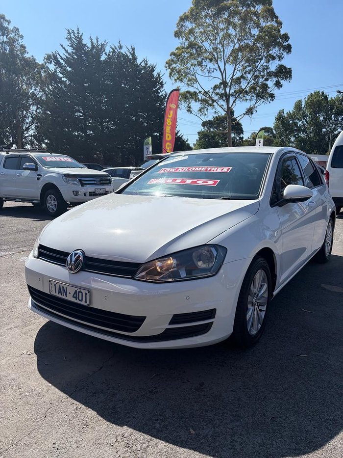 2013 Volkswagen Golf 90TSI Comfortline 7 Pure White
