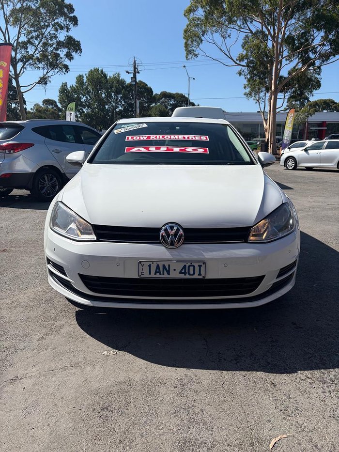 2013 Volkswagen Golf 90TSI Comfortline 7 Pure White