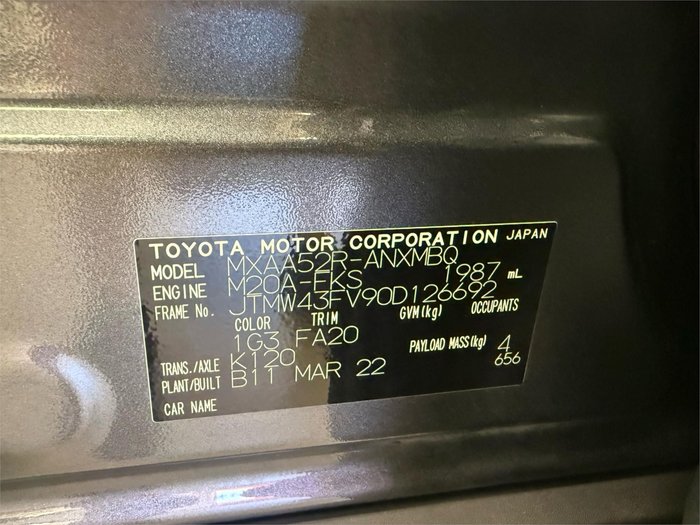 2022 Toyota RAV4 GXL