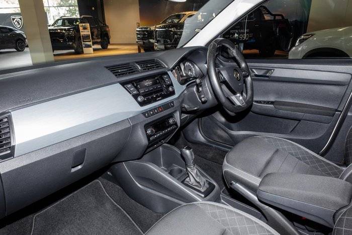 2019 SKODA Fabia 81TSI NJ MY20.5 Candy White