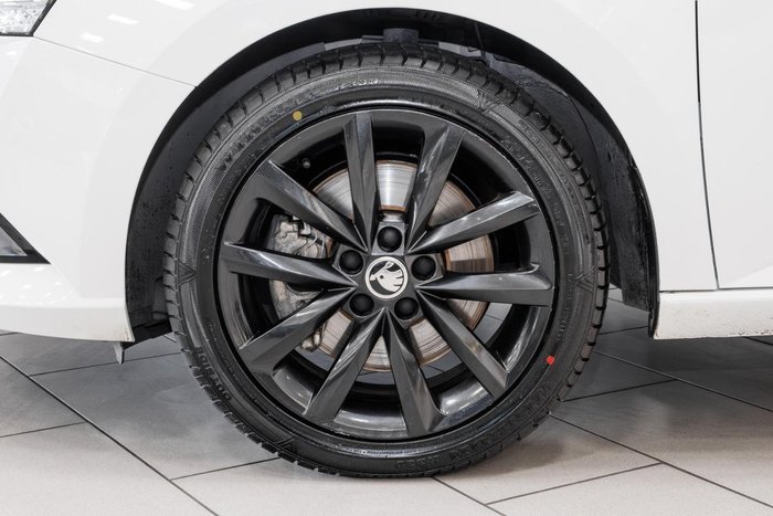 2019 SKODA Fabia 81TSI NJ MY20.5 Candy White