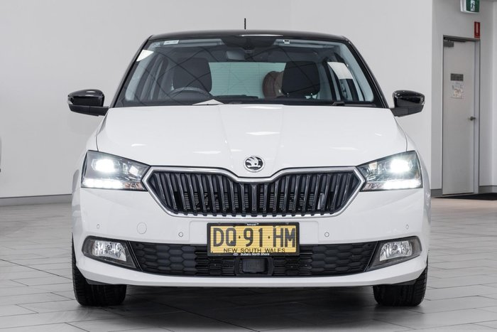 2019 SKODA Fabia 81TSI NJ MY20.5 Candy White