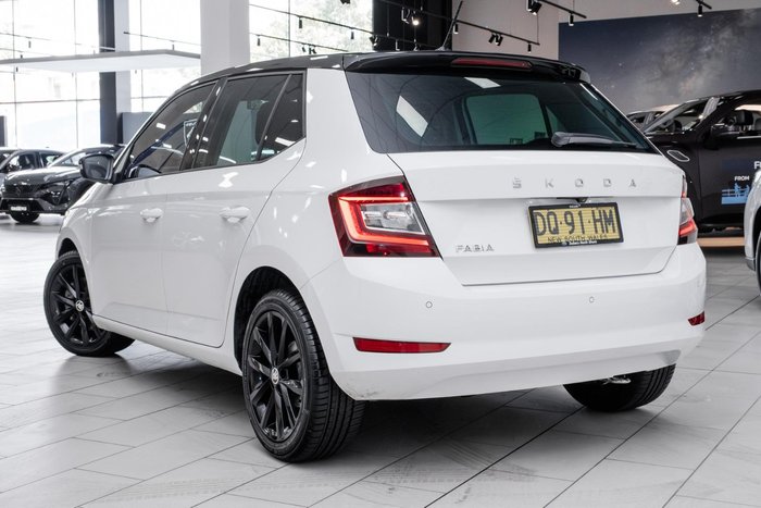 2019 SKODA Fabia 81TSI NJ MY20.5 Candy White