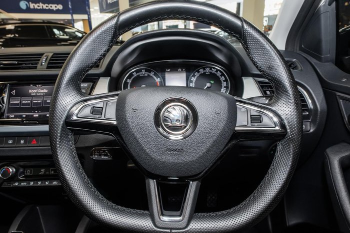 2019 SKODA Fabia 81TSI NJ MY20.5 Candy White