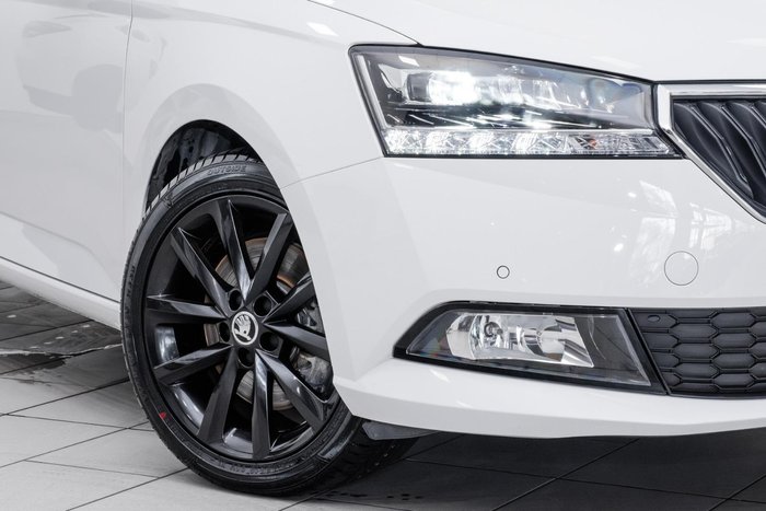 2019 SKODA Fabia 81TSI NJ MY20.5 Candy White